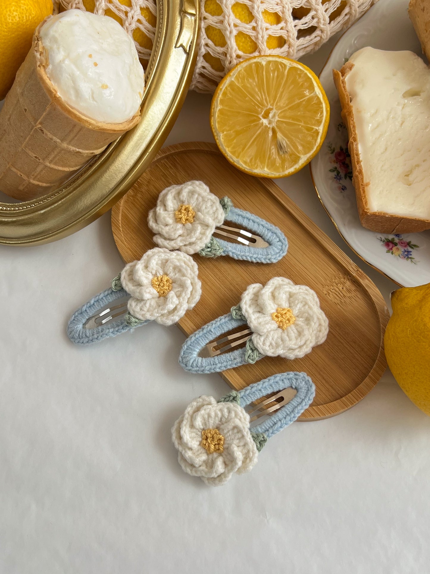 Ecoul Florilor – Clamă de Păr Handmade