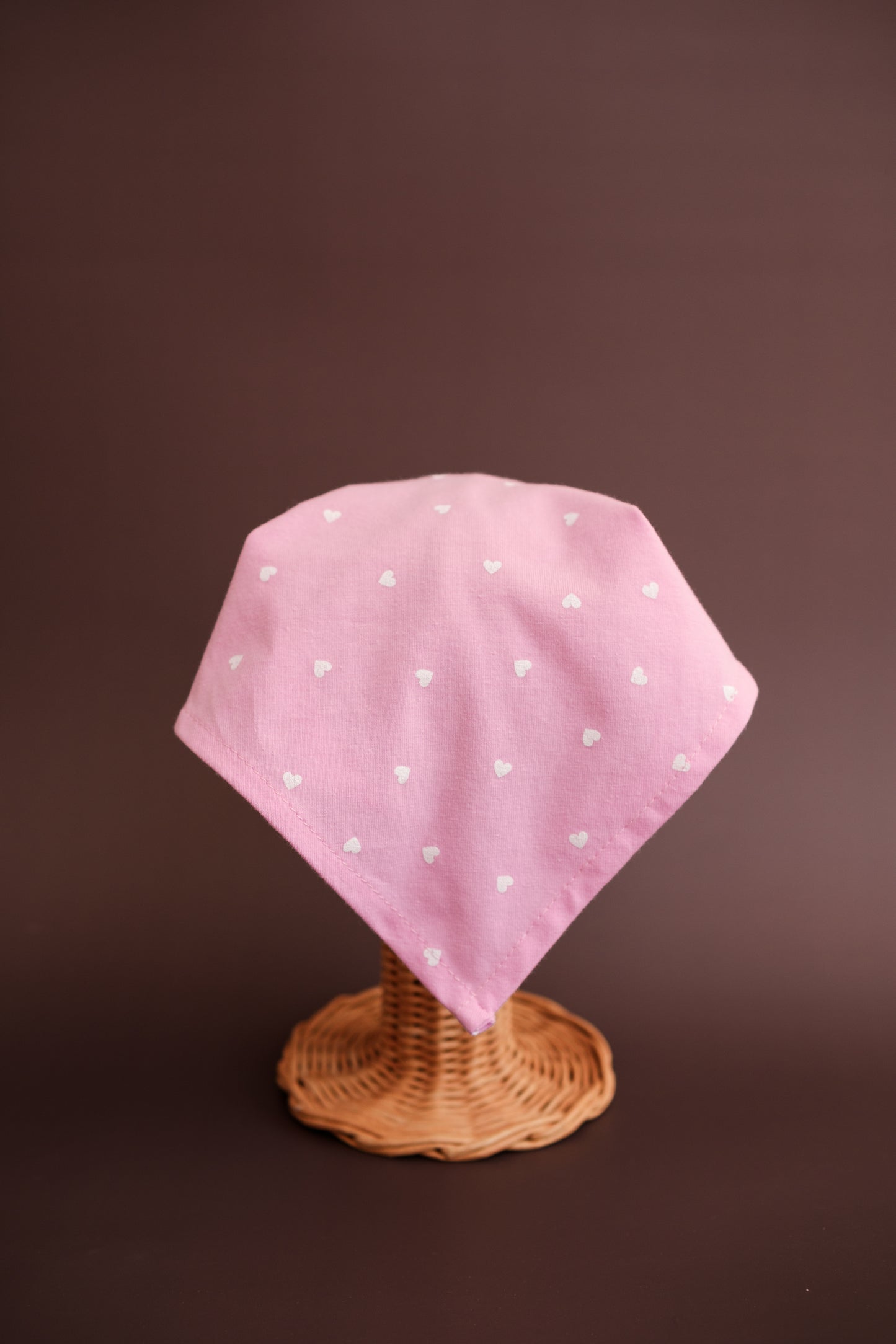 Batista din cotton - Pudra Hearts