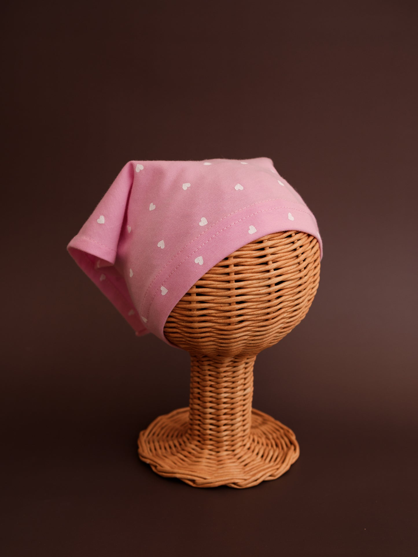 Batista din cotton - Pudra Hearts