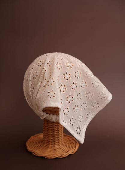 Batistă din cotton - Milky flower