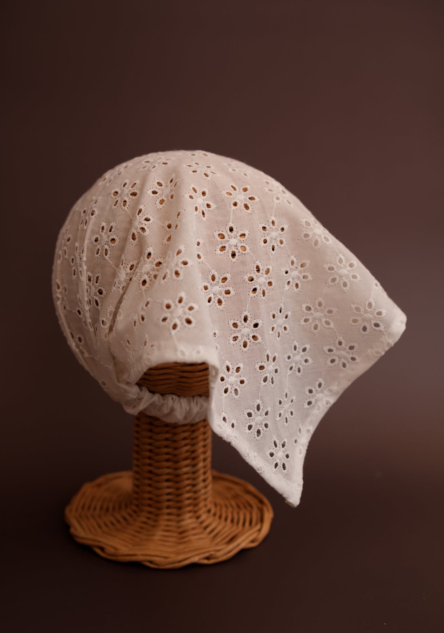 Batistă din cotton - Milky flower