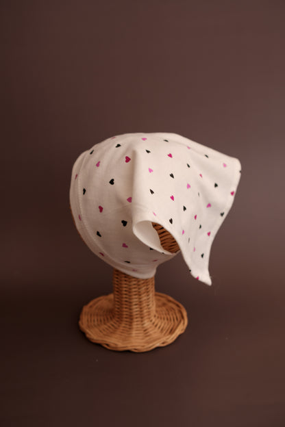 Batistă din cotton - Heart mix