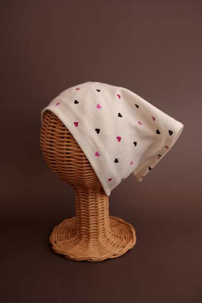 Batistă din cotton - Heart mix