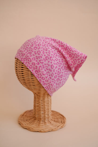 Batista din cotton - Leopard rose
