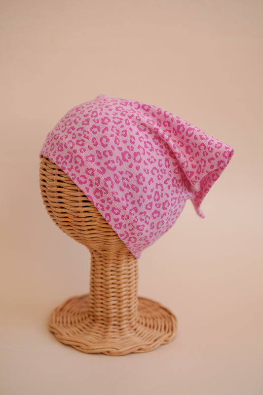 Batista din cotton - Leopard rose