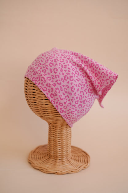 Batista din cotton - Leopard rose