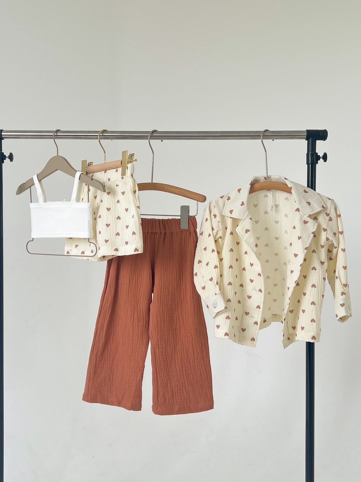 Set din 4 piese - Caramel Hearts