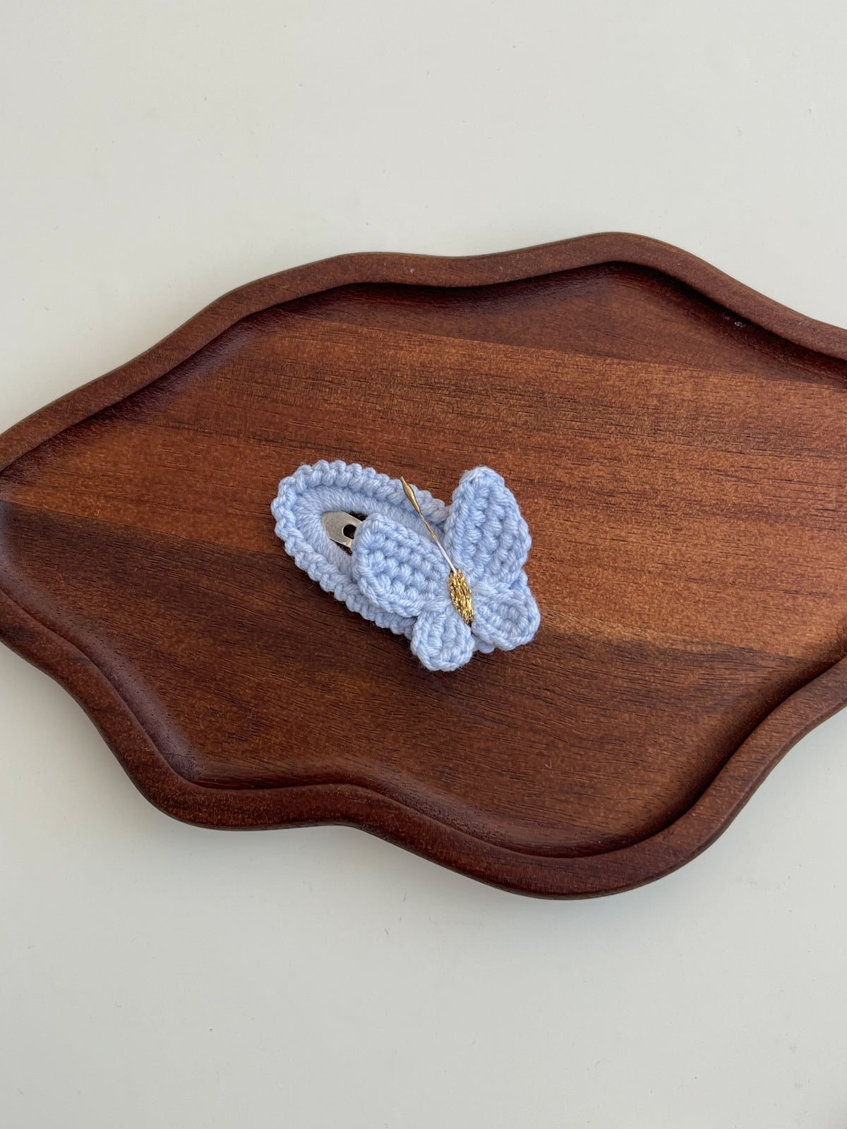 Agrafă Fluture Croșetat – Pastel