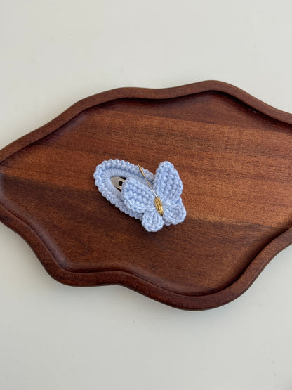 Agrafă Fluture Croșetat – Pastel