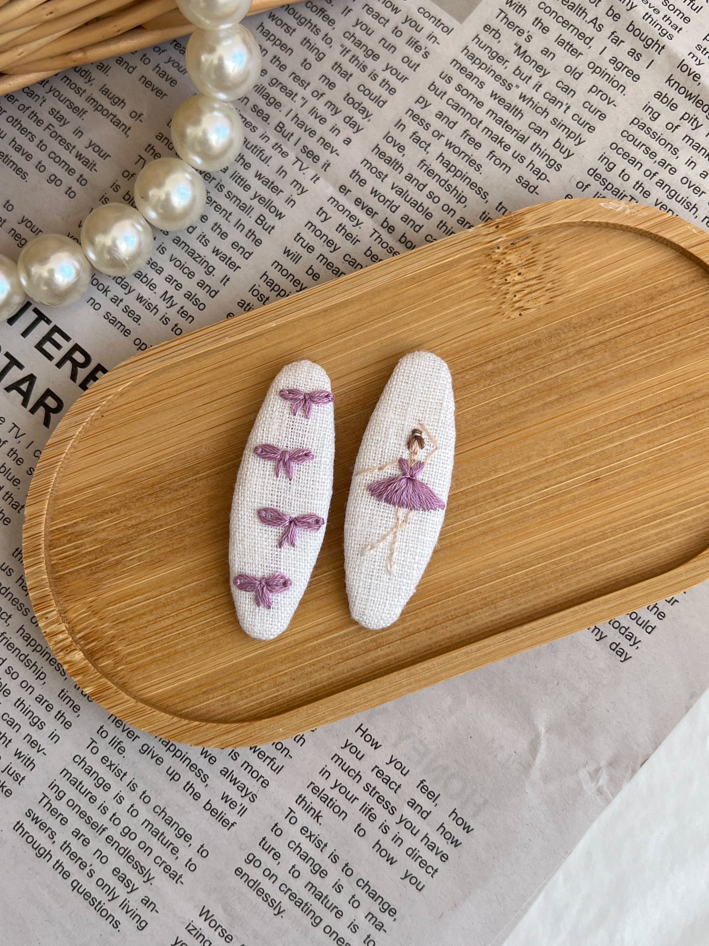 Set clame brodate «Ballerina Mix»