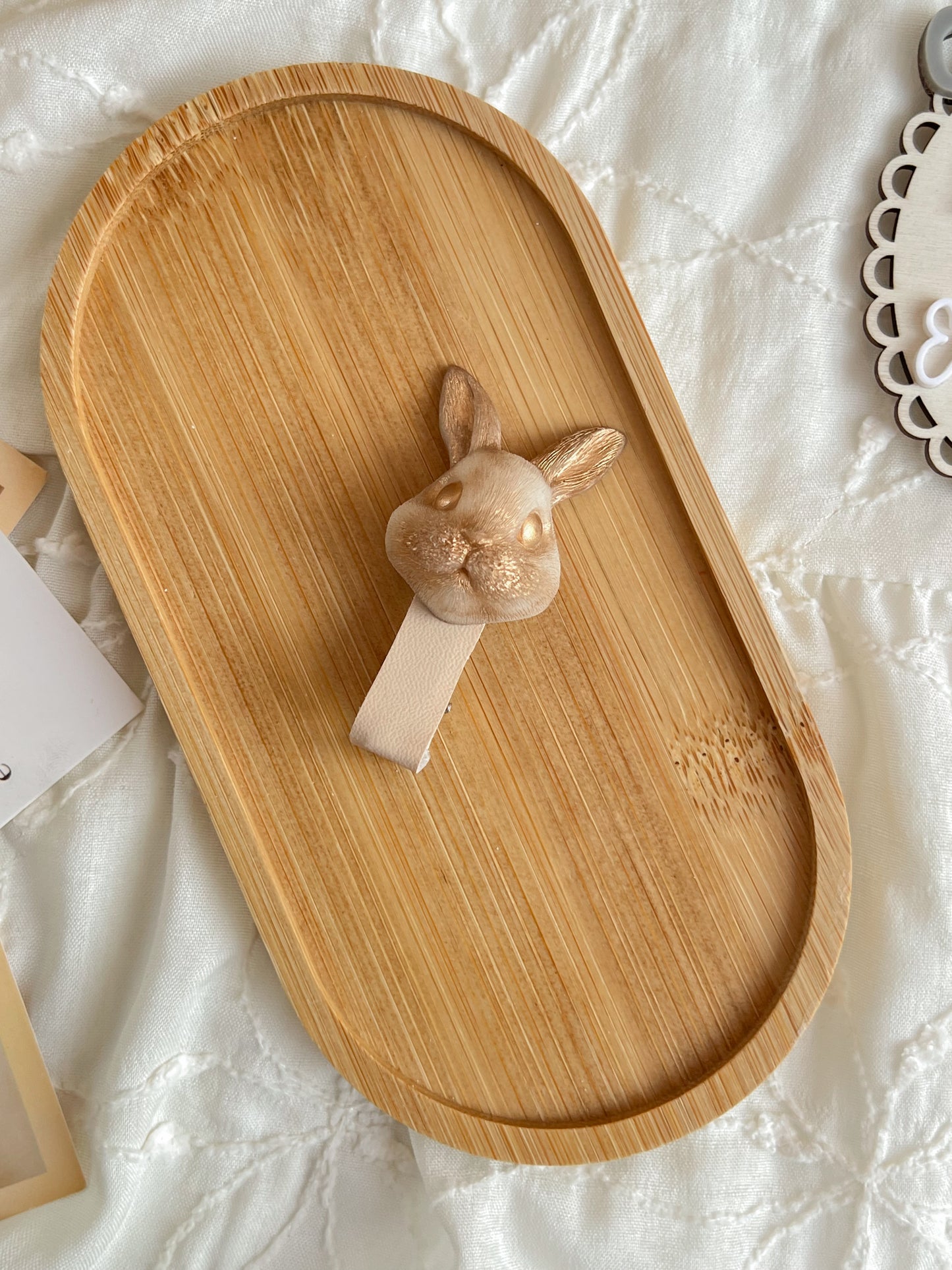 Agrafe 🐰 Bunny Gold & Square