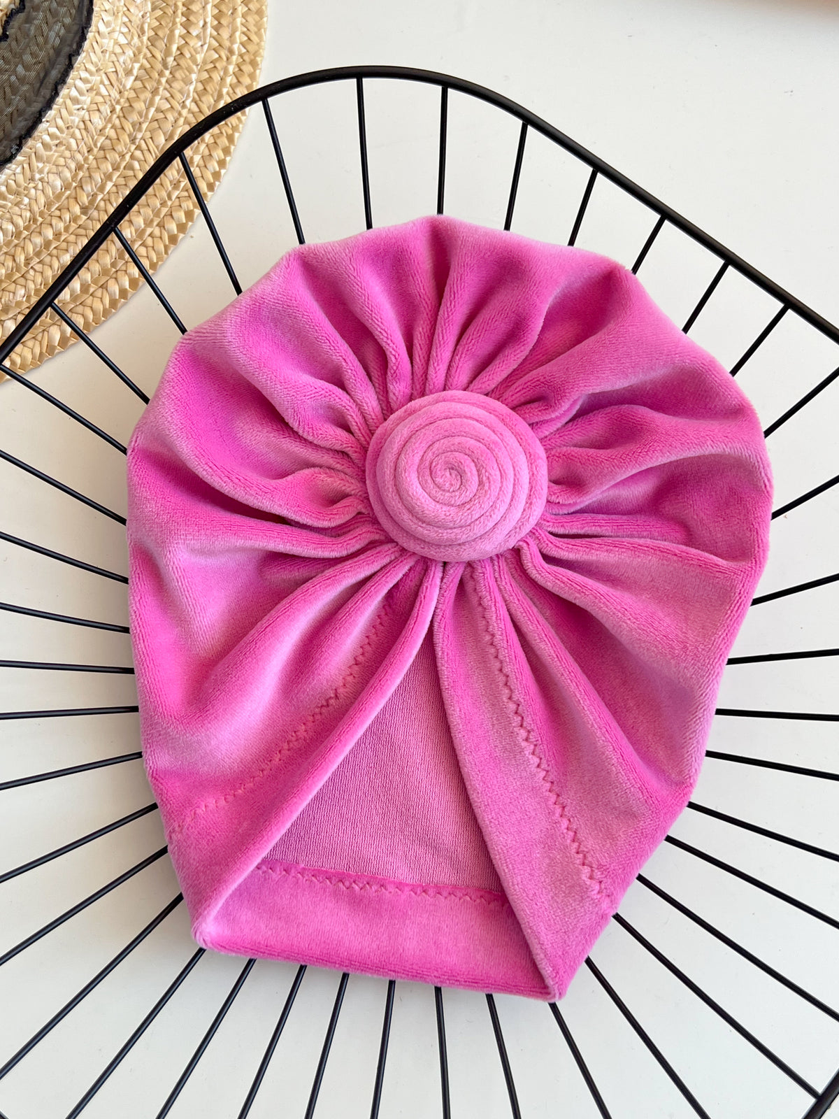 Turban de velur zefir