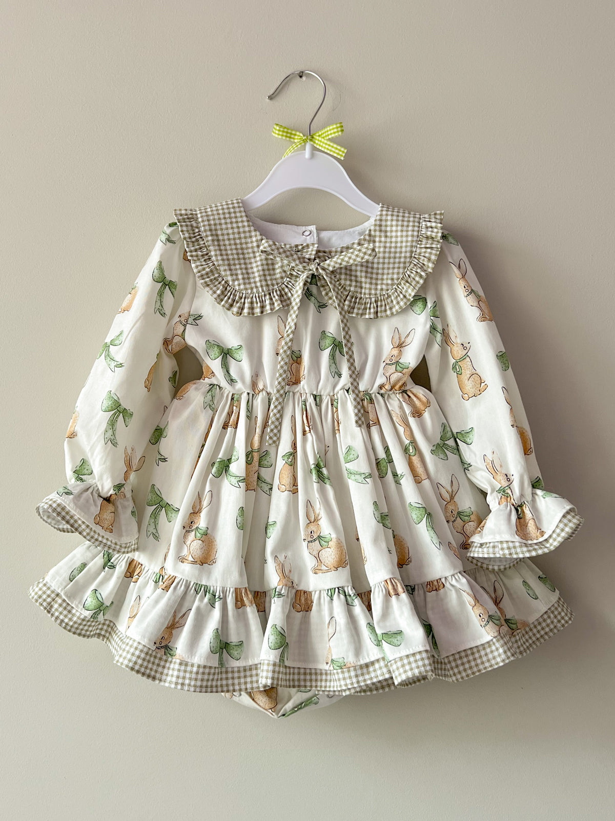 Rochiță bunny green
