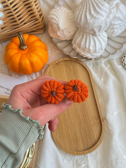Elastice Croșetate — Pumpkin