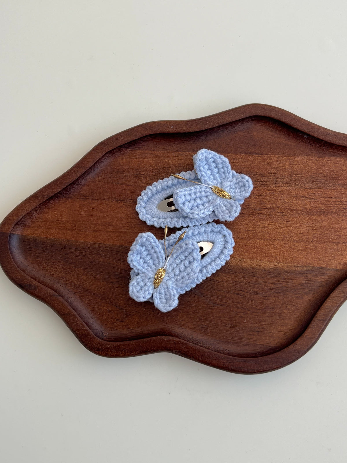 Agrafă Fluture Croșetat – Pastel