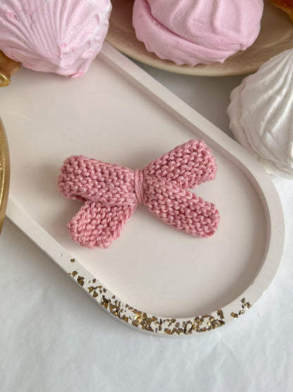 Fundița Pastel — Agrafă Croșetată