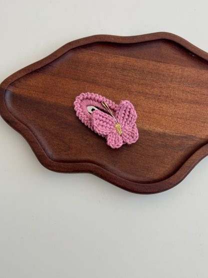 Agrafă Fluture Croșetat – Pastel