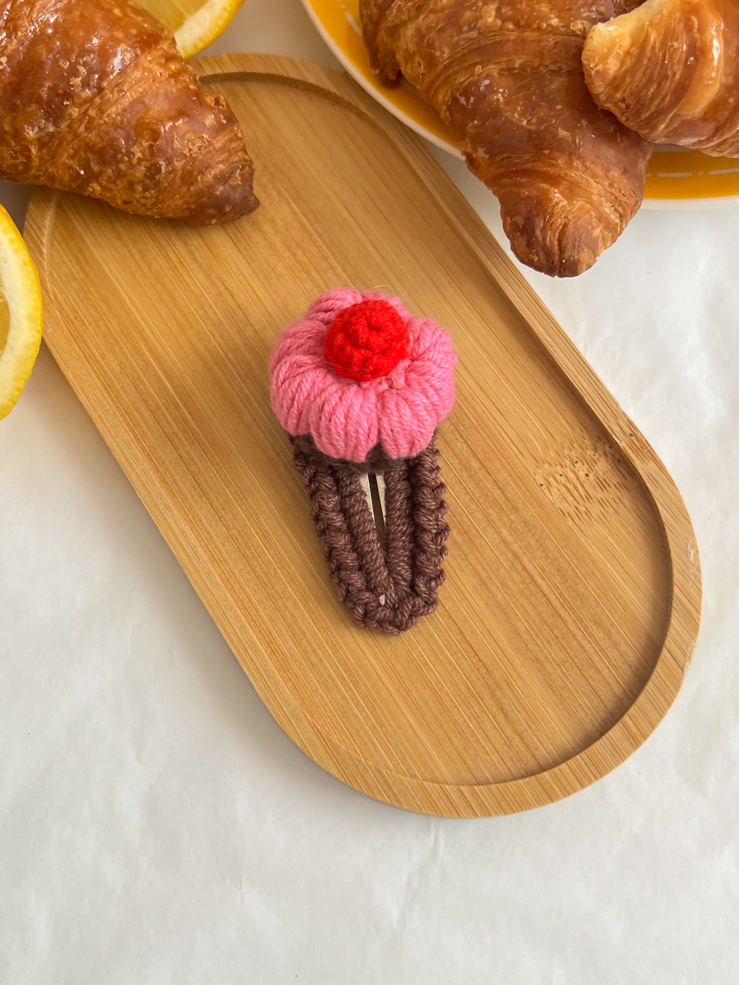 Agrafe Croșetate — Cupcake