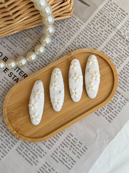 Set clame «White Blossom»