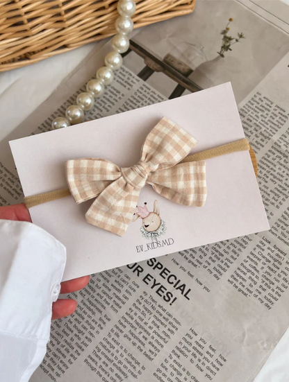 Bentiță pe elastic “Picnic Bow”