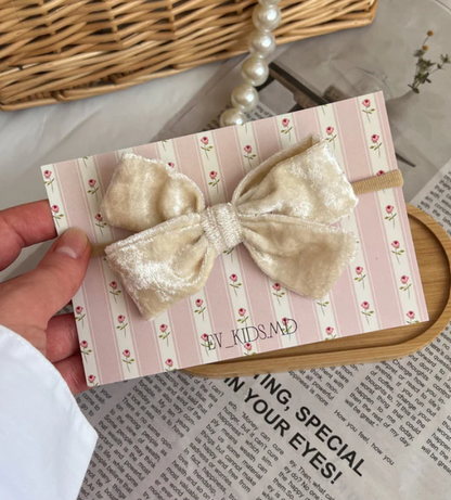 Bentiță pe elastic “Ivory Velvet”