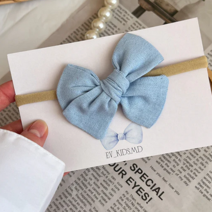 Bentiță pe elastic “Sky Linen”